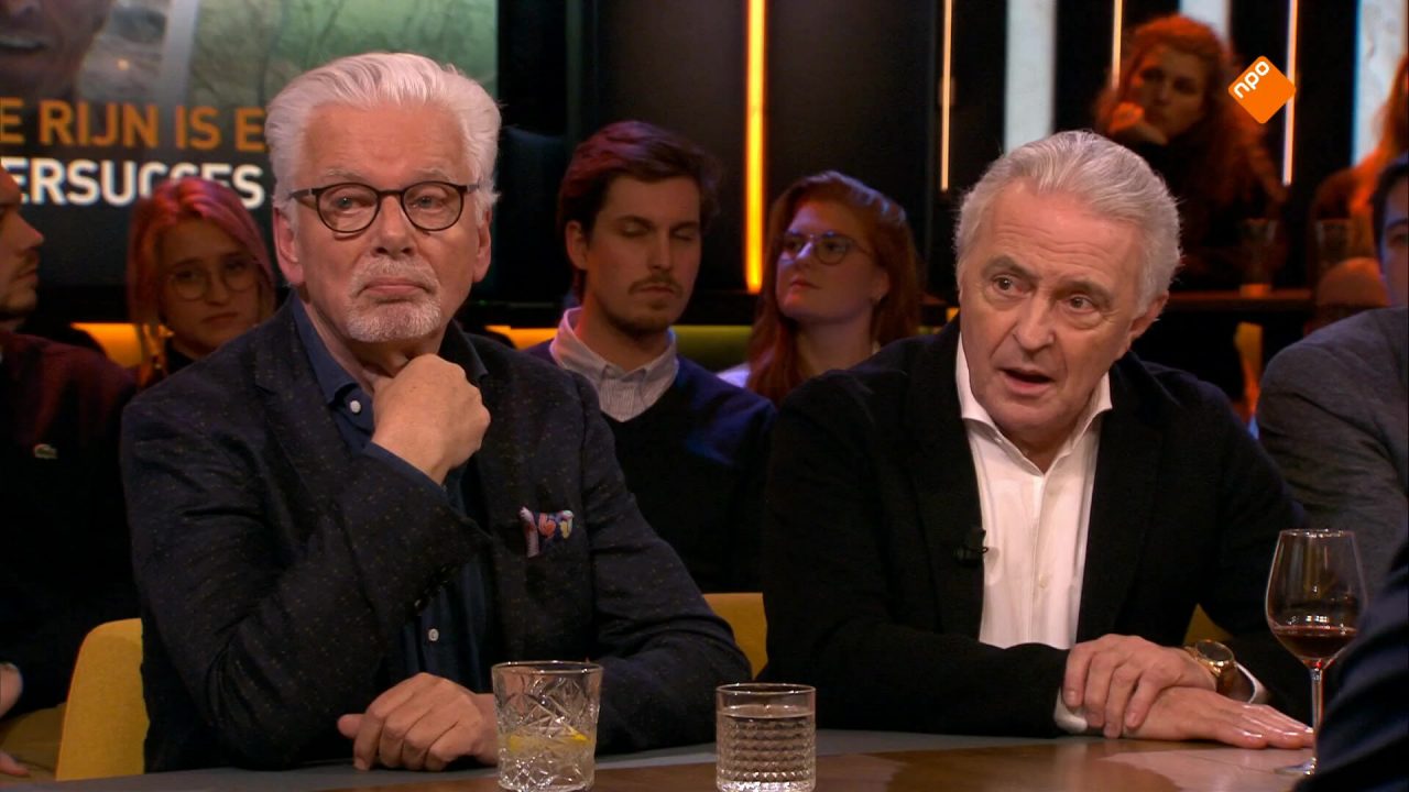 Huub Stapel en Jan Slagter over het succes van ‘Langs de Rijn’ en trage televisie