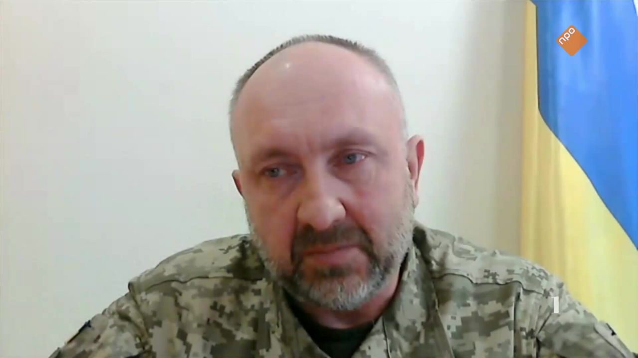 Interview met Oleksandr Pavlyuk de legerleider in Boetsja